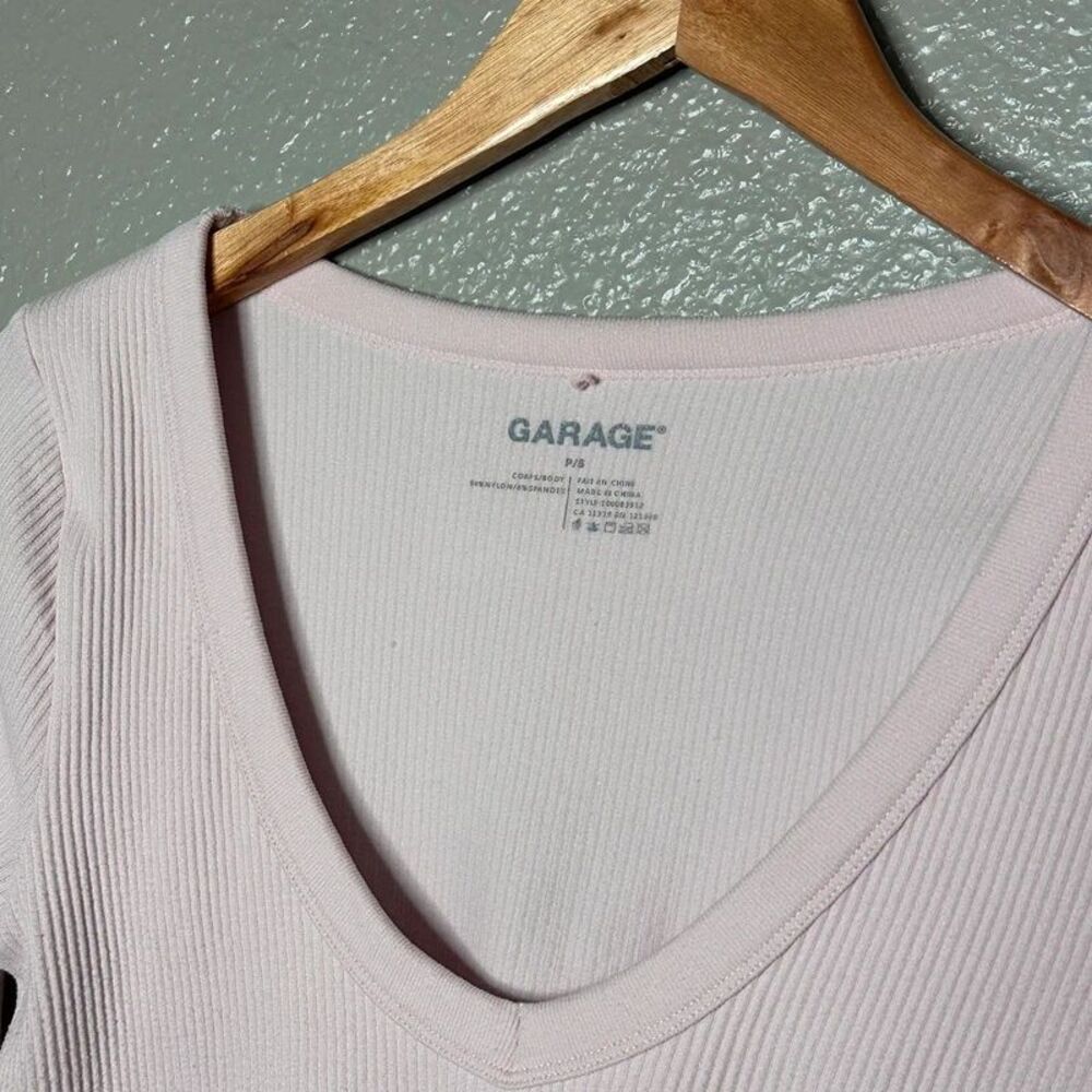Garage Long sleeve pink top - Picture 2 of 4
